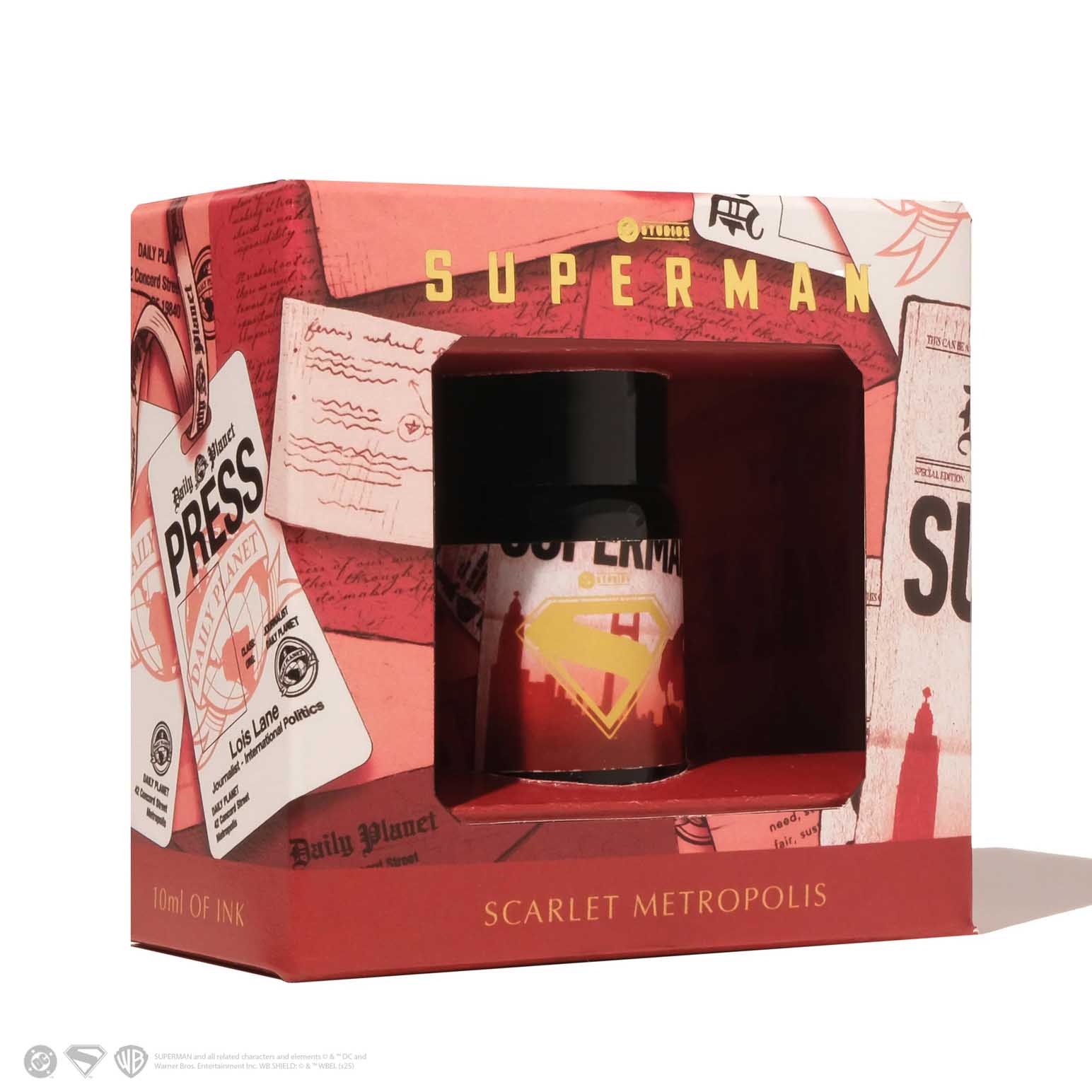 Ferris Wheel Press WB Superman Scarlet Metropolis Ink 10ml